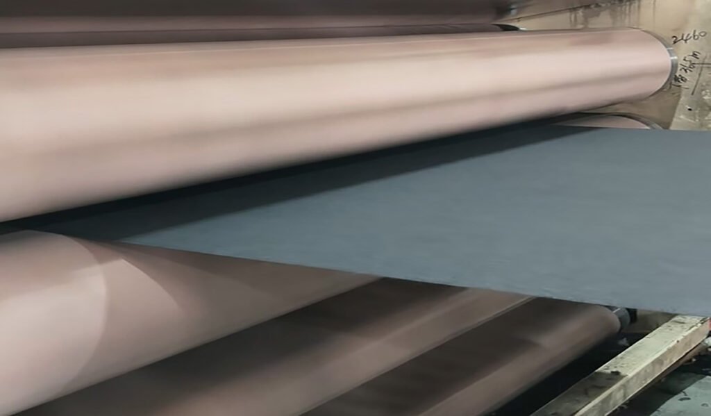 double belt press lamination